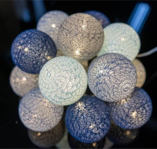 Guirled - Guirlande Boule Lumineuse Led Usb Veilleuse 2h Byzantin