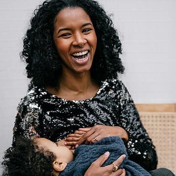 You&Milk - Top Sequins d'Allaitement Night Fev'her Mama All The Mamas - XS