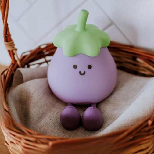 Mary's - Veilleuse rechargeable Aubergine