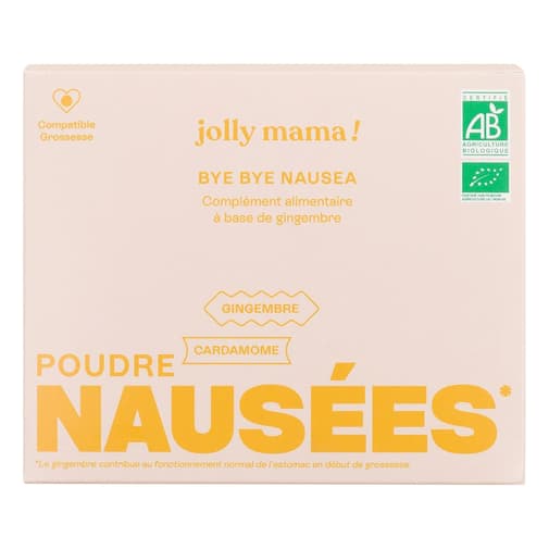 Jolly Mama - Jolly Mama - Bye Bye Nausea Complément alimentaire en poudre