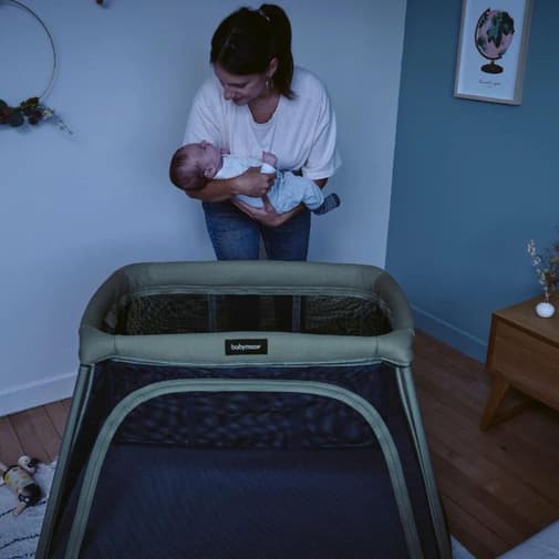 Babymoov - Lit parapluie Moov & Comfy avec berceau intégré