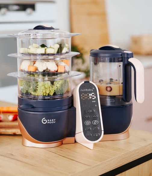 Babymoov - Robot culinaire multifonctions capacité XL - Nutribaby XL