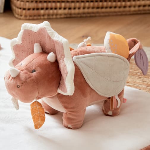 Noukie's - Peluche d'activités tricératops Popsie