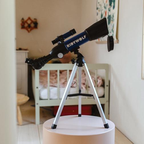 Kidywolf - Télescope astronomique enfant KIDYTELESCOPE avec trépied
