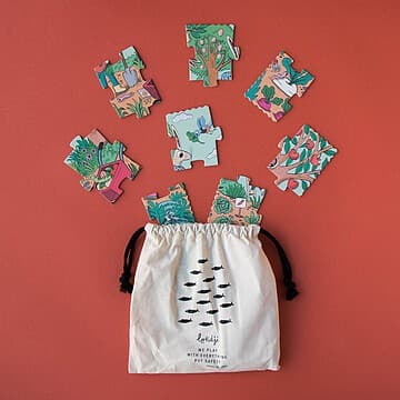 Londji - Puzzle d'Observation - Le Jardin du Lapin