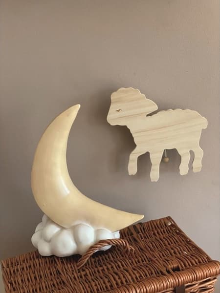 Egmont - Lampe croissant de lune
