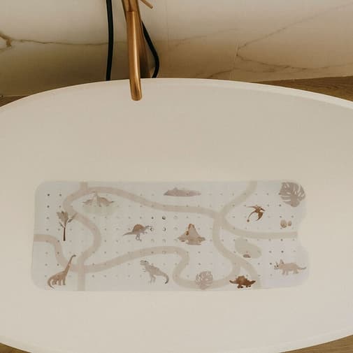 Tapilou - Tapis de Bain x Babyatoutprix - Le Dino