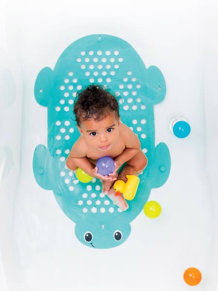 Infantino - Tapis de bain rangement 2 en 1