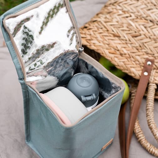Béaba - Pochette Repas Isotherme - Sage Green