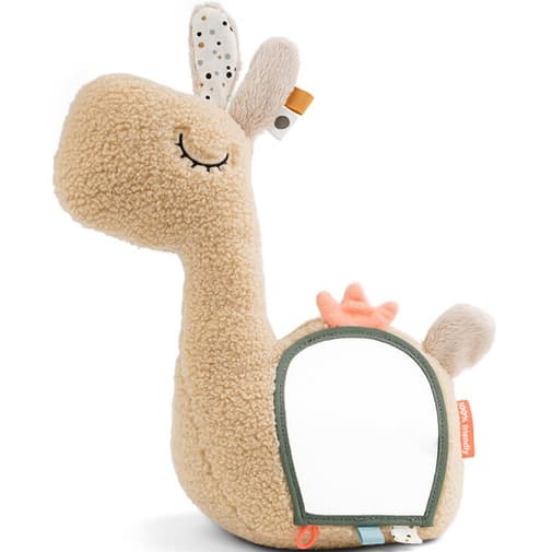 Done by Deer - Peluche d'activités avec miroir Lalee Sable