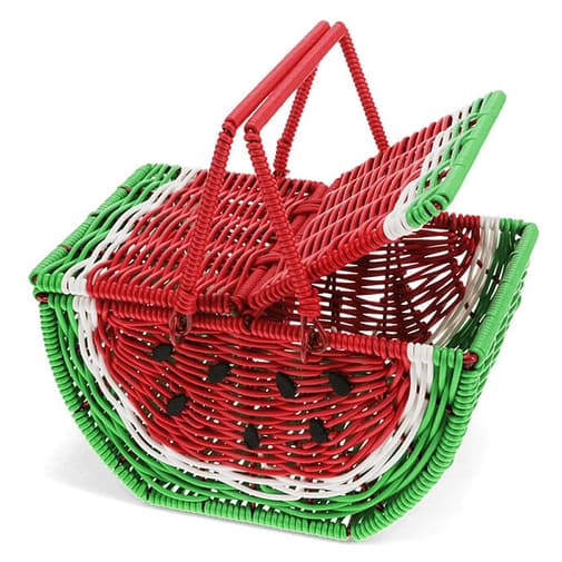 Rex London - Petit Panier de Fruits pour Pique-nique - Pastèque