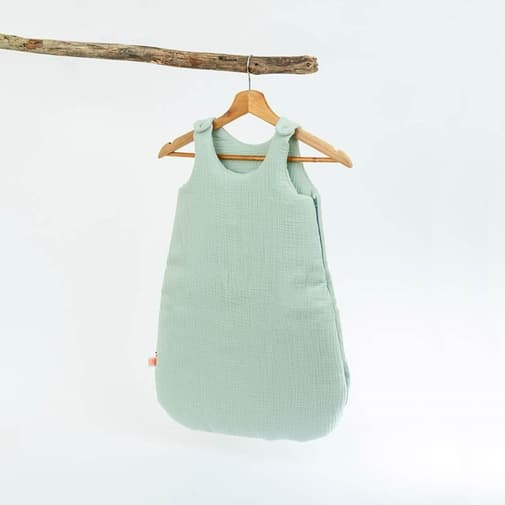 Papate - Gigoteuse hiver en coton bio vert