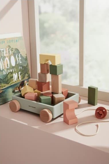 Kid's Concept - Kid's Concept - Wagon avec formes Edvin