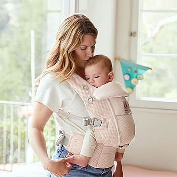 Ergobaby - Porte-bébé Adapt SoftFlex Mesh - Quartz Rose