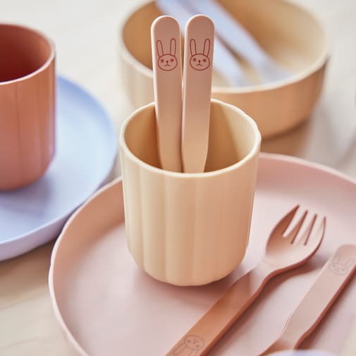 OYOY Mini - Set de couverts Pullo Vanilla