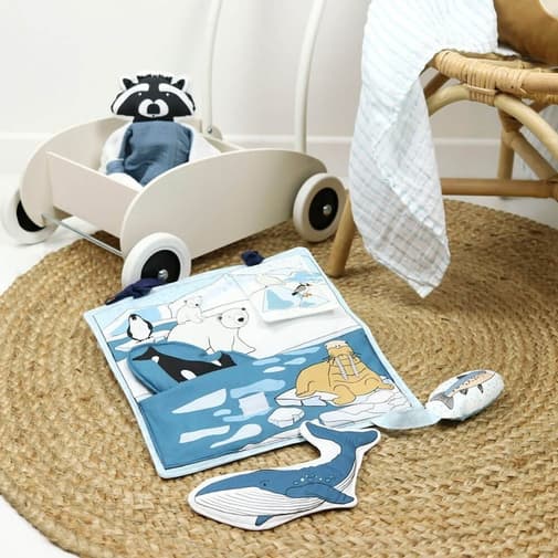 Petit Bloom - Panneau d'activité la banquise