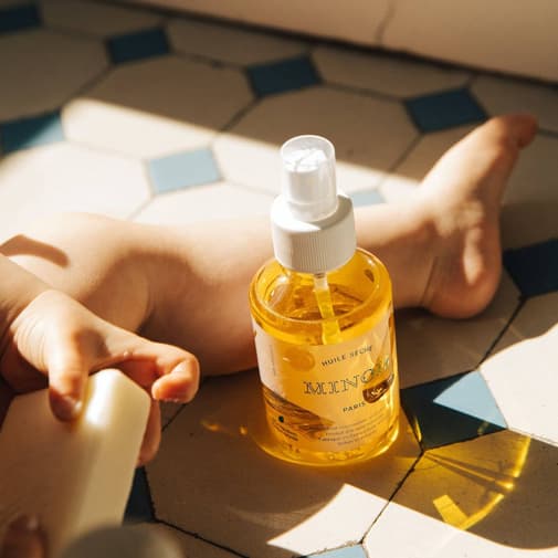 Minois Paris - Huile Corps, Cheveux, Massage Transparent