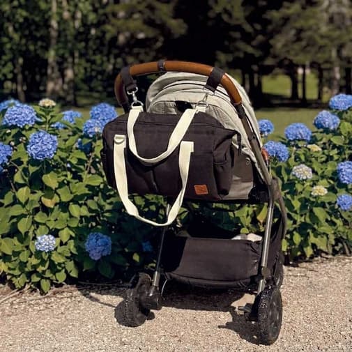 Trois Kilos Sept - Sac à langer à bandoulière avec tapis nomade + housse isotherme