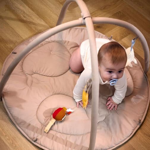 Filibabba - Tapis d'éveil Fjord avec arche Beige