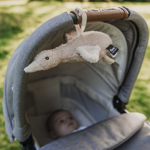 FLOW - Peluche Liva Comforter on the Go - Avoine
