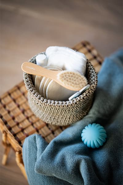 Maïka - Brosse bébé douceur en poils naturels