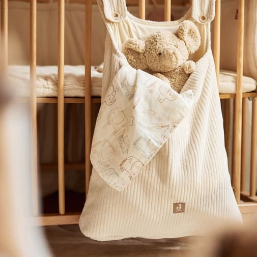 Jollein - Sac de rangement Cloudy Rib Oatmeal