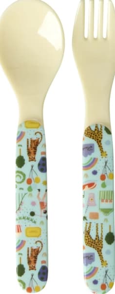 Rice - Rice - Couverts en mélamine Fun Fair