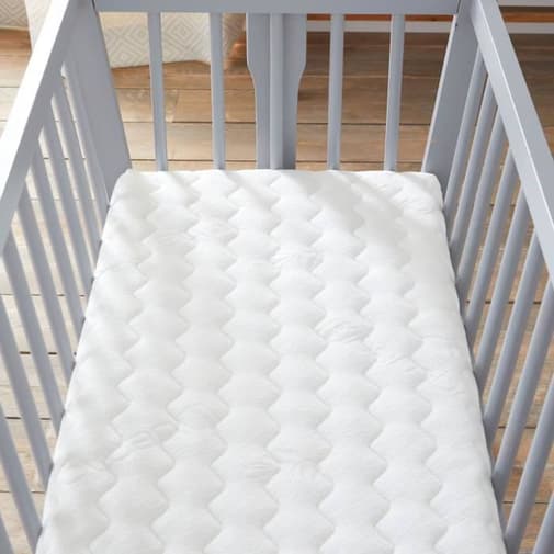 babysom - Matelas Cododo Bamboo Forme Rectangulaire Blanc