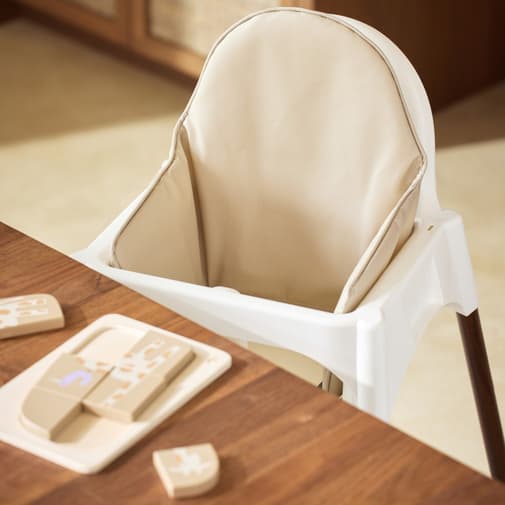 Jollein - Assise pour chaise haute Ikea Nougat