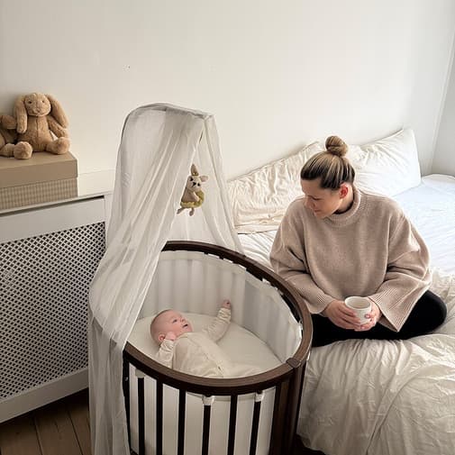 Stokke - Mini Berceau Evolutif Sleepi V3 - Brun Chaud
