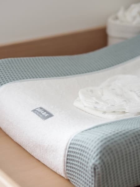 Béaba - Drap-housse matelas à langer Sofalange vert d'eau