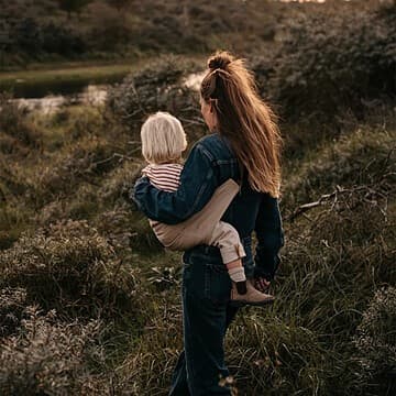 Wildride - Porte-bébé pour Grand Enfant - Beige