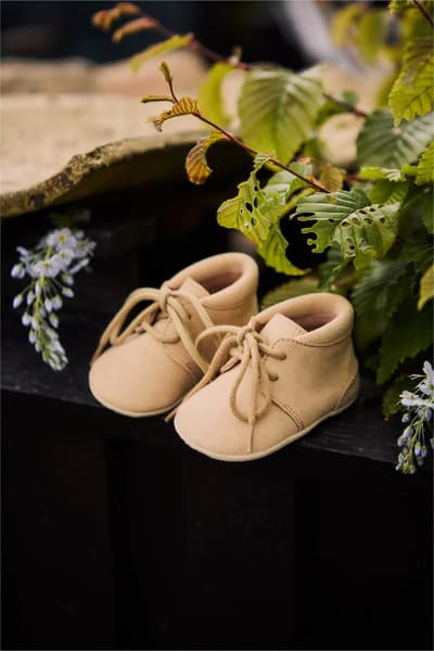 Petit Nord - Petit Nord - Chaussons Crib Suede