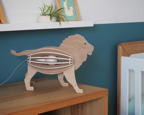 Gone's - Lampe à poser lion