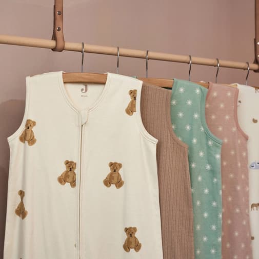 Jollein - Gigoteuse légère jersey teddy bear tog 0,5 (6-18 mois)