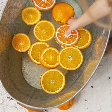 Oli & Carol - Jouet de Dentition Clementino l'Orange