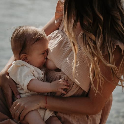 You&Milk - Robe Longue d'Allaitement Summ'her Mama Nude - XL