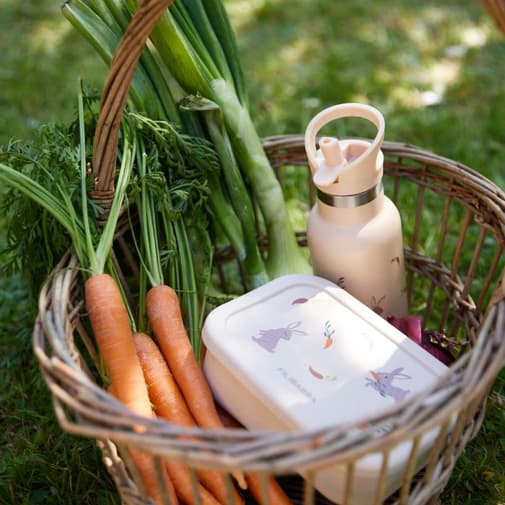 Filibabba - Gourde en acier inoxydable Lapin