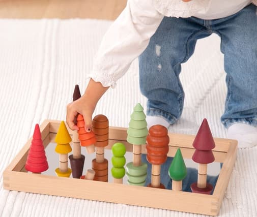 Tickit - Plateau miroir réfléchissant