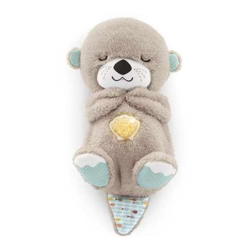Fisher Price - Peluche interactive Ma Loutre Câlins Bonne Nuit - Bleu