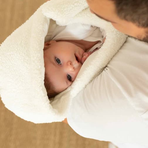 Trois Kilos Sept - Chancelière Naissance Blanc