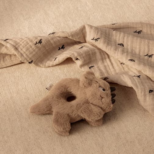 Liewood - Langes en Mousseline LEWIS, Lot de 2 - Mini whale / Sandy