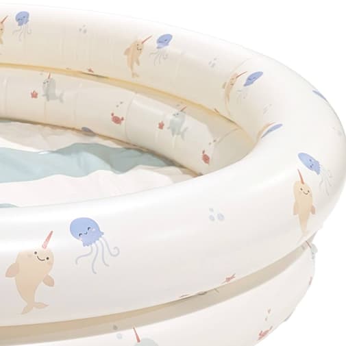 Miniland - Piscine Gonflable Pour Bébé De 100 Cm Blanc