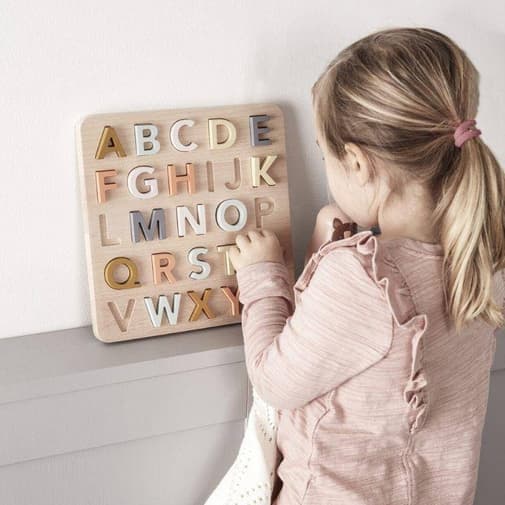 Kid's Concept - Puzzle Alphabet en bois