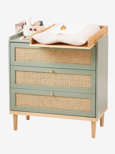 Vertbaudet - Commode en cannage POÉSIE vert