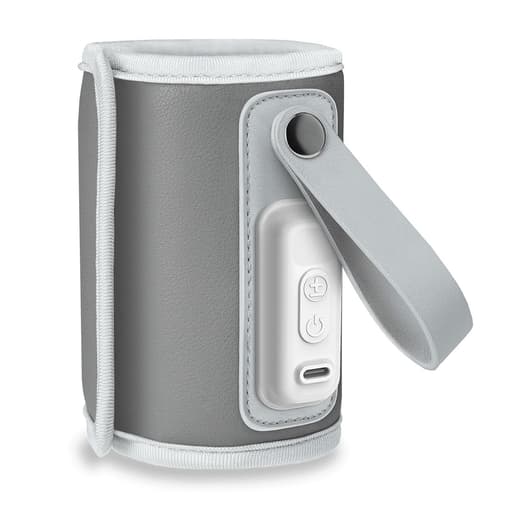 Lionelo - Chauffe-biberon Nomad Thermup Go - Grey Silver