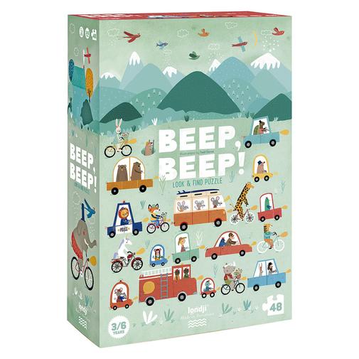 Londji - Puzzle d'Observation - Beep Beep