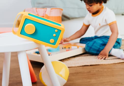 Lunii - Coque Officielle Jaune electrique - Ma Fabrique a Histoires