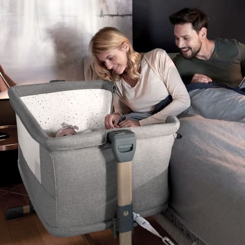 Kinderkraft - Lit cododo NESTE GROW gris-bois