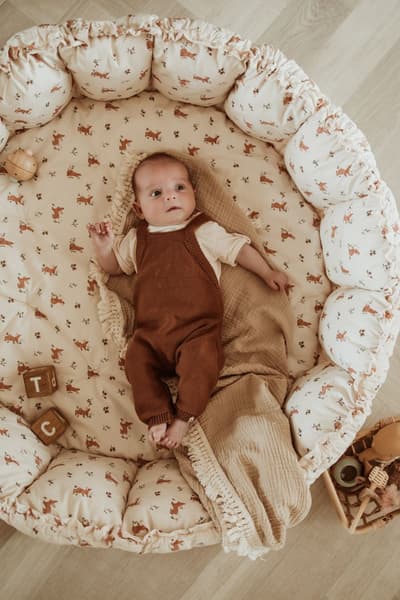 Play & Go - organic babymat & cocoon-rabbit